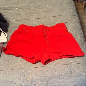 Wild Fable Vibrant Red Athletic Shorts